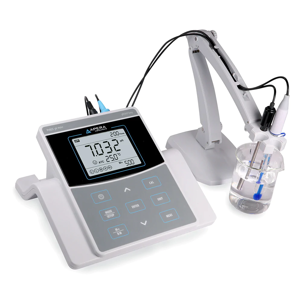 PH820 Precision Benchtop pH Meter Kit